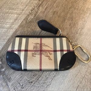 Authentic Burberry Haymarket Coin/Card Purse
